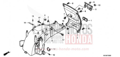KOTFLUEGEL, HINTEN (GL18009/A) GL18009 de 2009